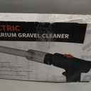 Electric Aquarium Gravel Cleaner, High Pressure Fish Tank Cleaner with Gravel Vacuum for Aquarium, 6-in-1 Multifunction Aquarium Vacuum Gravel Cleaner & Sand Filter (Ebony Black)