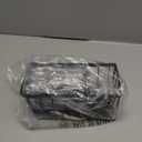 Kitsure Sponge Holder for Kitchen Sink - Rustproof Stainless Steel Sink Caddy Organization and Storage Essentials with High Brush Holder, Home Decor Accessories, 7.9" x 3.7" x 6.2", Black