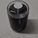 SmartDevil Portable Mini Humidifier, 500ml Desk Plant Humidifier, USB Personal for Bedroom, Office with Night Light, 2 Mist Modes, Black