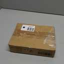 TOWON Small Glass Dry Erase Board, Desk White Board with Standing, Mini Whiteboard Easel Pad Set, Stenography Artifact for Office, Home and School Supplies, 8x6 Inches, White