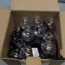 Brightown Outdoor String Lights, 50+5FT 25 G40 Bulbs Shatterproof Patio Lights, IP65 Waterproof Dimmable Hanging Connectable Globe LED Outdoor Lights for Christmas, Backyard, Bistro, Porch