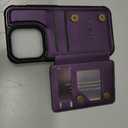Vinich for iPhone 15 Pro Wallet Case with Card Holder, RFID Blocking Credit Slots Kickstand Shockproof Phone Cover Fit for iPhone 15 Pro 6.1" Purple