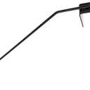 OFFSCH Heavy Duty Metal Shepherd Hook with Detachable Garden Fence Hook and Rust-Resistant Outdoor Plant Hanger for Bird Feeder and Solar Lantern Yard Stake