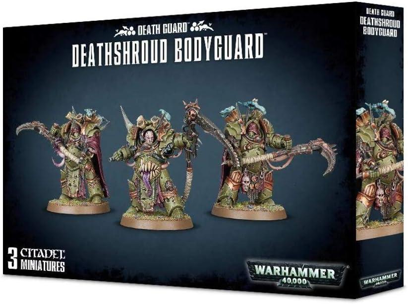 Games Workshop 99120102073" Death Guard Deathshroud Bodyguard Miniature for ages 12 years to 99 years