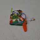 Baby Books 0-6 Months, Infant Tummy Time Sensory Teething Toys Baby Toys 6 7 8 9 10 12 Months, Touch and Feel Soft Cloth Book, 3D Crinkle Book Toy for Infant Newborn Boys Girls Early Learning