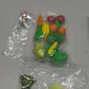 ONEST 11 Pieces Fruits Vegetables Figurines Realistic Detailed Plastic Fruits Vegetables Figures