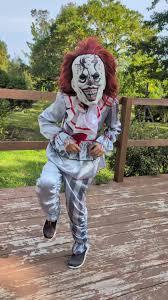 Twisted Clown Halloween Costume, "circus of Horrors" Aesthetic For Kids 8-10 Y
