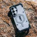 URBAN ARMOR GEAR UAG for Samsung Galaxy S26 Ultra Case 6.9" Pathfinder Clear - Magnetic Charging Compatible Transparent Rugged Military Drop Tested Protective Cover, Ash/Black