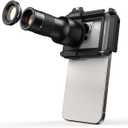 APEXEL 6X Telephoto Lens & 150mm Macro Lens, 2-in-1 Aluminum Phone Camera Lens Kit with Universal Clip. Phone Lens Attachment Fit for iPhone 16/15/14/13, Samsung, Android Phone and Most Smartphone