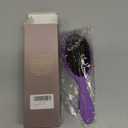 Boar Bristles Hair Brush for Women and Men, Detangling Hair Brush for Smoothing Massage Add Shine, Nylon&Boar Bristles Detangler brush for Hair Healthy (1 Pack-Purple)