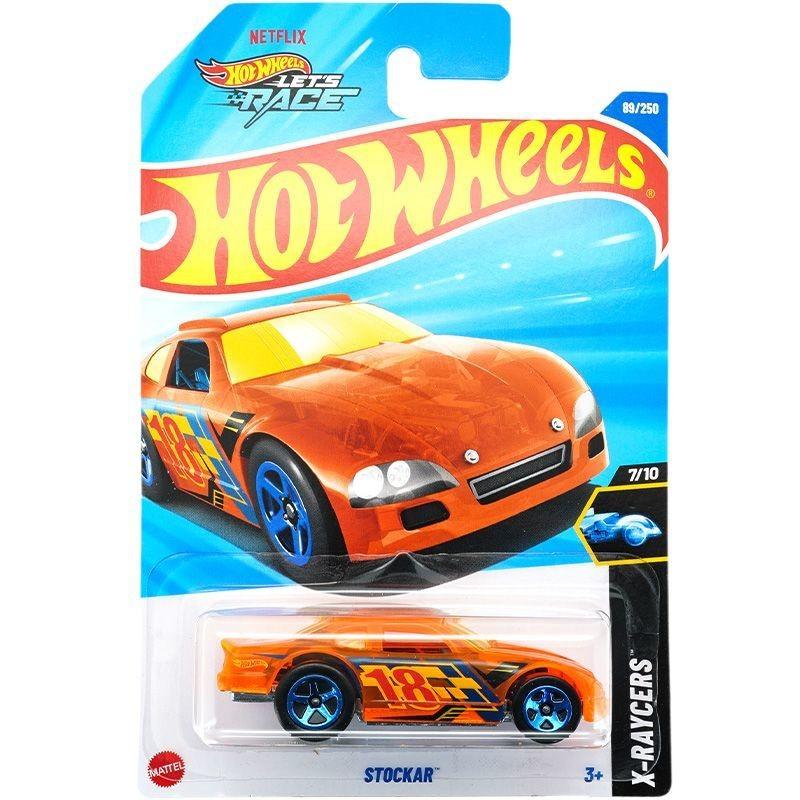 Hot Wheels Pack of 4 (Stockar, HW450F, 08 Ford Focus, Automobile Pininfarina Battista
