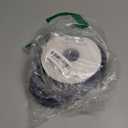 Ribbli Dusty Blue Velvet Wired Ribbon 2.5 Inch Crushed Velvet Christmas Ribbon for Gift Wrapping Christmas Tree Decoration Crafts Wreaths Supplies-Continuous 10 Yards