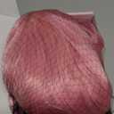 Colorful Queen 26 Inch Pink Wig Long Wavy Pink Wigs for Women Middle Part Synthetic Heat Resistant Wig for Daily Party Cosplay Use