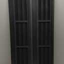 29 inch Refrigerator Gap Filler, Decorative Refrigerator Grill, Black, Made In The USA