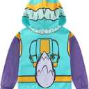 Paw Patrol Nickelodeon Everest Girls Zip Up Hoodie with Ears for Toddler and Big Kids, 6