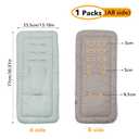 Baby Carriage Cushion, Universal Breathable Stroller Mat, Stroller Cushion for Strollers 100% Cotton, 34x78cm, 1 Pack