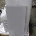 BLACK+DECKER Portable Air Conditioner, 8,000 BTU (3,950 BTU SACC) for Rooms up to 400 Sq. Ft., Portable AC with Follow Me Remote Control and Window Kit, BPACT08WT, White