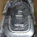 Zefiro Canister Vacuum Cleaner, 40Kpa 1600W Bagless Vacuum Cleaner,Lightweight Vacuum for Hard Floors, Carpet, Pet (Gray)