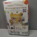 Hello Party Birthday Decorations Happy Birthday Backdrop with Themed Balloons Happy Birthday Banner Party Supplies Perfect for Birthday Party Purple Birthday Party Theme 105Pcs