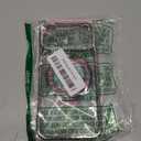 Glitter Diamond Magnetic Case for iPhone 17 Pro Max Clear with Sparkly Makeup Mirror Invisible Stand Ring 17 Pro Max Case Women Girls Cute Bling Luxury Shiny Shockproof Protective Cover 6.9", Pink