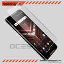 OCESTORE 3 Pack Silk Print Screen Protector,Anti-Scratch 9H Hardness Full Coverage Tempered glass Protector Film for ROG Phone II 2 ZS660KL I001D 6.6 inch