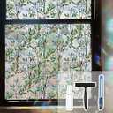 zhuoyaju Window Privacy Film-Decorative Stained Glass Window Film Design