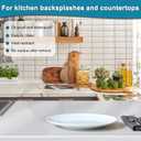 Shackcom Clear Contact Paper Roll Self-Adhesive Kitchen Backsplash Wall Protector 23.6in X 32.8ft - Used as Shelf Drawer Liner, Whiteboard, Wallpaper, Cat Dog Scratch Protector