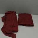 Keketoarrange Burgundy Table Runner Valentines Decor Red Cheesecloth Gauze 120 Inch 10 FT Rustic Boho Cheese Cloth Runner for Wedding Baby Bridal Shower Party Long Sheer Spring Home Decorations