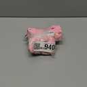 Baby Muslin Bibs,6 Pcs Drool Bandana Bibs for Baby Girl Drooling and Teething,Soft and Absorbent Cotton for Newborn (Pink & White)