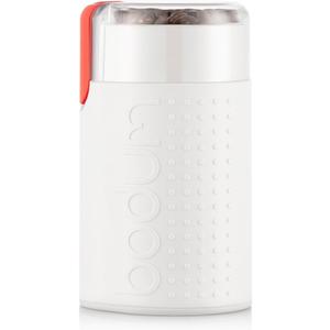 Bodum Bistro Electric Blade Coffee Grinder, White, 3.63"L x 3.75"W x 6.63"H
