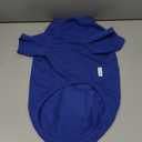 Lovelonglong Pet Clothing Dog Costumes Basic Blank T-Shirt Tee Shirts for Medium Dogs, Blue, XXL