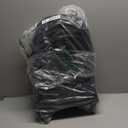 Kenneth Cole REACTION 17" Polyester Dual Compartment 4-Wheel Laptop Backpack, Black