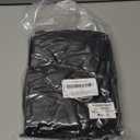 LILLUSORY Womens Long Johns Thermal Underwear Fleece Lined Leggings Warm Pajama Pants Set Shirts Winter Clothes 2025 (X-Large, Black)