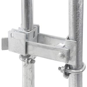 Chain Link Fence Commercial Double Gate Latch 1-5/8" or 2" Frame | Strong Arm Double Gate Latch for Swing Gates Chain Link Fence Commercial Double Gate Latch 1-5/8" or 2" Frame | Strong Arm Double Gate Latch for Swing Gates
