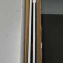 Babelio Baby Gate for Stairs, Kitchen & Doorways, 26-43" W 28" H No Bottom Bar| Easy Installation| One-Handed Operation| Auto-Close| Hardware Mount (Drill Needed) Safety Dog/Pet Gate Indoor (White)