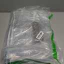 3'x6' 20 Mil Heavy Duty Clear Vinyl PVC Tarp, UV Resistant Glass Tarps Transparent Tarpaulin with Grommets & Reinforced Edges, Suit for Plant Greenhouse Balcony Garden Pet Hutch Roof, Full Size