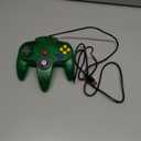 KIWITATA Classic N64 USB Controller, N64 Remote Wired USB Game Joystick Controller for Windows PC & MAC & Raspberry Pi Clear Green