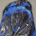 3D Basketball Blue Lighting Kids Backpack Bookbag Elementary School Bag Travel Rucksack Boys Girls