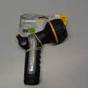 Melnor 65179AMZ Heavyweight Metal Thumb Control Nozzle w/Quick Connect Set (Multi-Pattern)