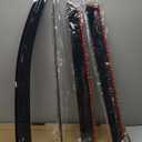 ECCPP Original Window Visor Windows Rain Guards Dark Smoke, 4-Piece Fits for Sport Utility 2001-2007 for Toyota Highlander Window Deflector Windows Rain Guards