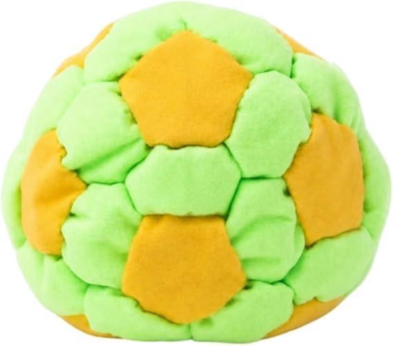 Soccer Hackys Footbag SacksSoft Plush Footbags for Adults,Durable Fleece Juggling Balls,for Foot Coordination Training, Stress Relief,Outdoor Play, Party Favors