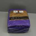 BRILLMAX 8 Pack Purple Tablecloths 60 x 102 Inch for 6ft Rectangle Tables - 150 GSM Polyester Fabric, 15" Standard Drop, Water, Stain & Wrinkle Resistant Cloth Cover for Wedding Dining Buffet