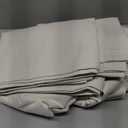 Pinch Pleated Curtains Blackout, Linen Blackout Curtains 96 inches Long 2 Panels Set for Bedroom, Thermal Insulated Pinch Pleated Drapes for Living Room, 40"W x 96"L (Pack of 2), Dark Linen