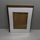 Craig Frames 314BR 16 x 20 Inch Ornate Bronze Picture Frame Matted to Display a 11 x 14 Inch Photo