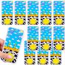 12Pcs Story Cartoon Party Favors Water Ring Toss Handheld Game
