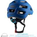 Kids Bike Helmet for Ages 1-8 Years, Adjustable Toddler Boys and Girls Helmets, Lightweight Child Infant Bicycle Cycling Scooter Sports Helmet 48-54cm