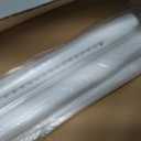 Long Tension Rod 39-144inch White Tension Curtain Rods no Drilling 1.26" Diameter Outdoor Curtain Rod for Patio,Windows,Shower,Doorway,Heavy Duty Spring Rods