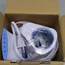 HiLIFE Steamer for Clothes, Portable Handheld Clothing Steamer, 240ml Big Capacity, 700W, Strong Power, Fabric Quick Wrinkle Remover with Brush for Home, Office, Travel (ONLY 120V) -Blue