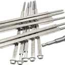 7in(approx. 17.8 cm) Gutter Screws with Metal Ring (Pack of 10) Gutter Screws 5in Gutter Repair Screws