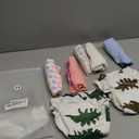 EZ Moms 6 Packs Absorption Toddler Potty Training Underwear. 100% Cotton Toilet Training Pants 1T Leakproof Reusable Kid Confident Toddler Panties Dinosaur Pee Pants with Potty Sticker Chart 1T